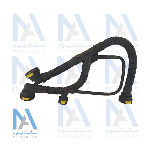 شیلنگ بخار روغن 206 تیپ 5 وارداتی کارمان پارت  K.P.C